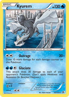 Kyurem Legendary Treasures #43