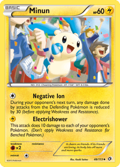 Minun Legendary Treasures #48