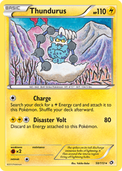 Thundurus Legendary Treasures #50