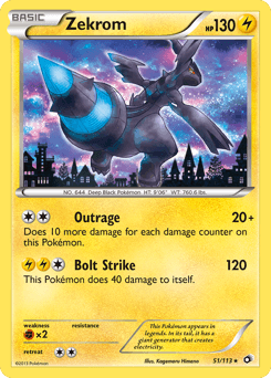 Zekrom Legendary Treasures #51