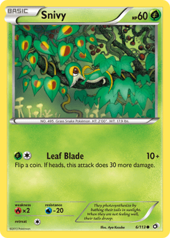 Snivy Legendary Treasures #6