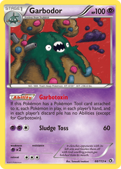 Garbodor Legendary Treasures #68