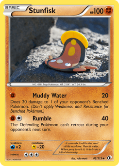 Stunfisk Legendary Treasures #83