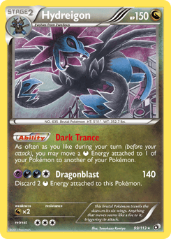 Hydreigon Legendary Treasures #99