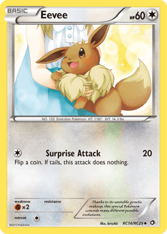 Eevee Legendary Treasures #RC14