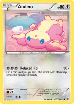 Audino Legendary Treasures #RC17