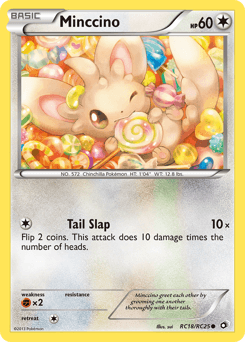Minccino Legendary Treasures #RC18
