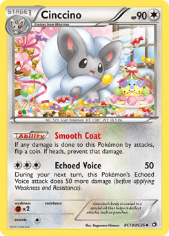 Cinccino Legendary Treasures #RC19