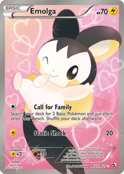 Emolga Legendary Treasures #RC23