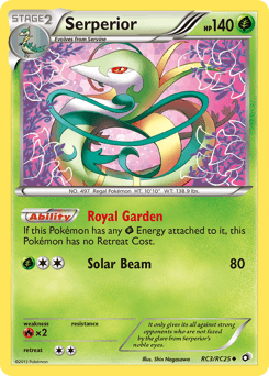 Serperior Legendary Treasures #RC3