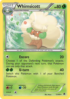 Whimsicott Emerging Powers #12