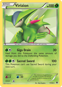 Virizion Emerging Powers #17