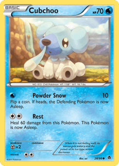 Cubchoo Emerging Powers #28