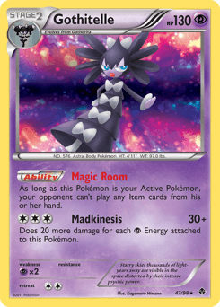Gothitelle Emerging Powers #47