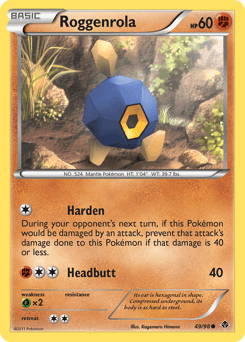 Roggenrola Emerging Powers #49