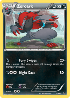Zoroark Emerging Powers #67