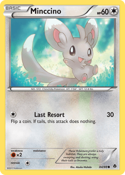 Minccino Emerging Powers #84