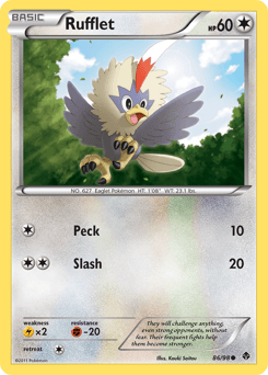 Rufflet Emerging Powers #86