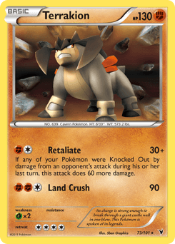 Terrakion Noble Victories #73