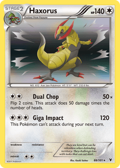 Haxorus Noble Victories #88