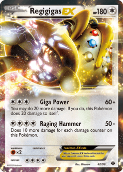 Regigigas-EX Next Destinies #82