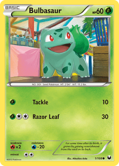 Bulbasaur Dark Explorers #1
