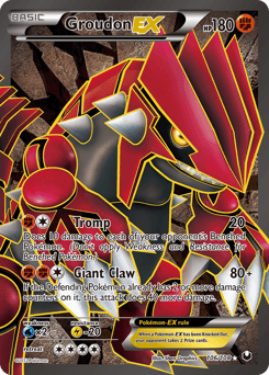 Groudon-EX Dark Explorers #106