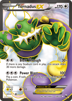 Tornadus-EX Dark Explorers #108