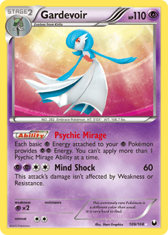 Gardevoir Dark Explorers #109