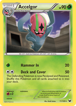 Accelgor Dark Explorers #11