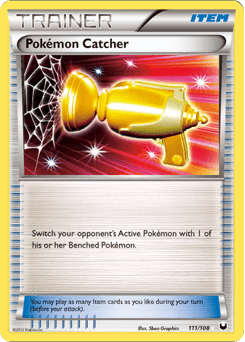 Pokémon Catcher Dark Explorers #111