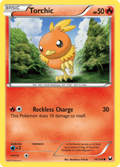 Torchic Dark Explorers #14