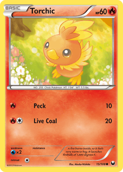 Torchic Dark Explorers #15
