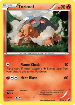 Torkoal Dark Explorers #18