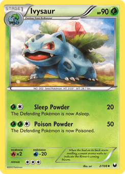 Ivysaur Dark Explorers #2