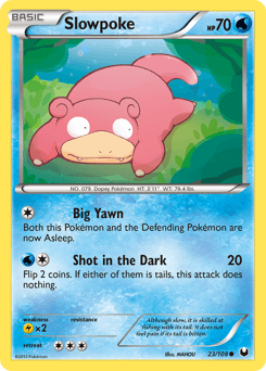 Slowpoke Dark Explorers #23