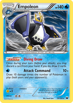 Empoleon Dark Explorers #29