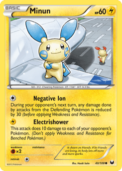Minun Dark Explorers #40