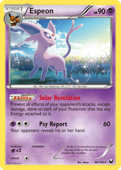Espeon Dark Explorers #48
