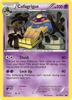 Cofagrigus Dark Explorers #52