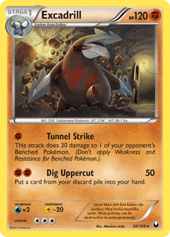 Excadrill Dark Explorers #56