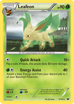 Leafeon Dark Explorers #6