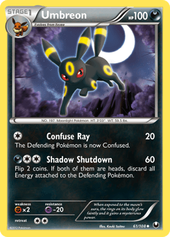Umbreon Dark Explorers #61