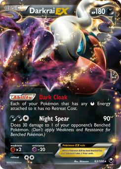 Darkrai-EX Dark Explorers #63