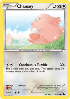 Chansey Dark Explorers #81