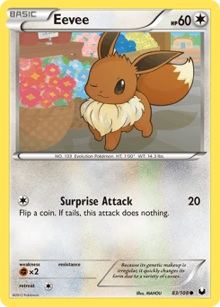 Eevee Dark Explorers #83