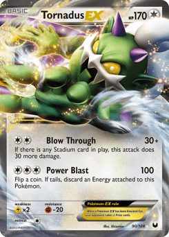 Tornadus-EX Dark Explorers #90