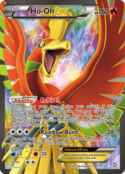 Ho-Oh-EX Dragons Exalted #119
