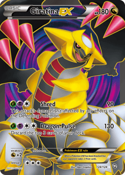 Giratina-EX Dragons Exalted #124