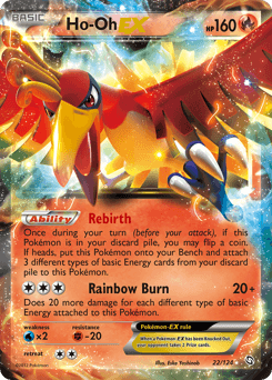 Ho-Oh-EX Dragons Exalted #22